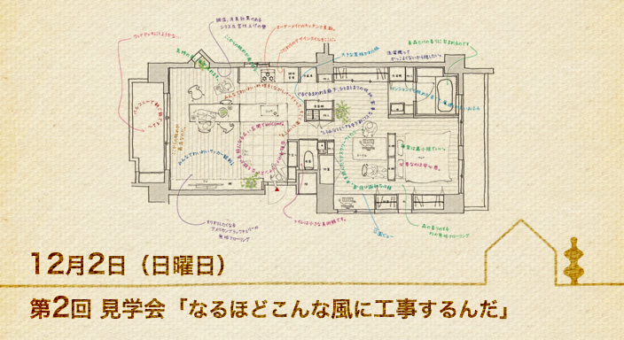 第二回見学会「なるほど、こんな風に工事するんだ」